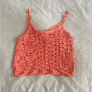 Madewell Coral Knit Camisole